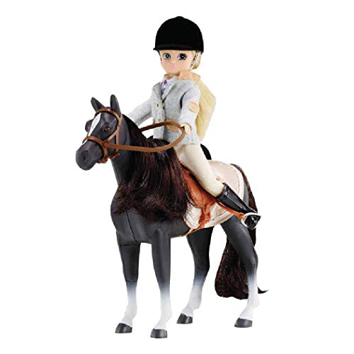 Muñeca Lottie Pony Club con Caballo y Accesorios miniatura 1
