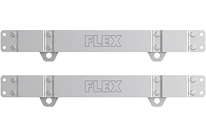 FLEX STACK PACK Storage System Side Tool Rack Rail 2 Pack