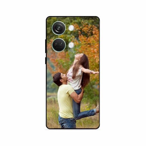 Image of Polycarbonate Customised Mobile Back Case for Oneplus Nord 3 5G (Own Photo with Frame, Name, Text, Font, Color), 3D Printed Hard Mobile Back Cover for Oneplus Nord 3 5G, Multicolour
