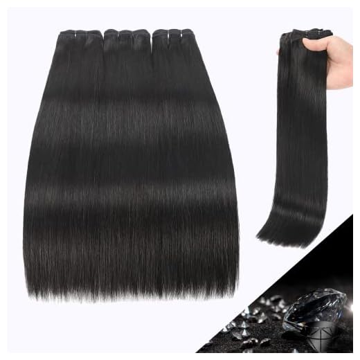 Raw Hair Bundles Straight Bundles Human Hair 20 20 20 Inches Keep Straightness Always Tangle-Free 100% Unprocessed Raw Vietnamese Hair Bundles【BLACK GEM HAIR-Always Keep Gorgeousness!】