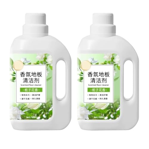 Limpiador De Suelos Perfumado Con Aroma A Gardenia (2 Unidades, 500 Ml) For Todo Tipo De Suelos.