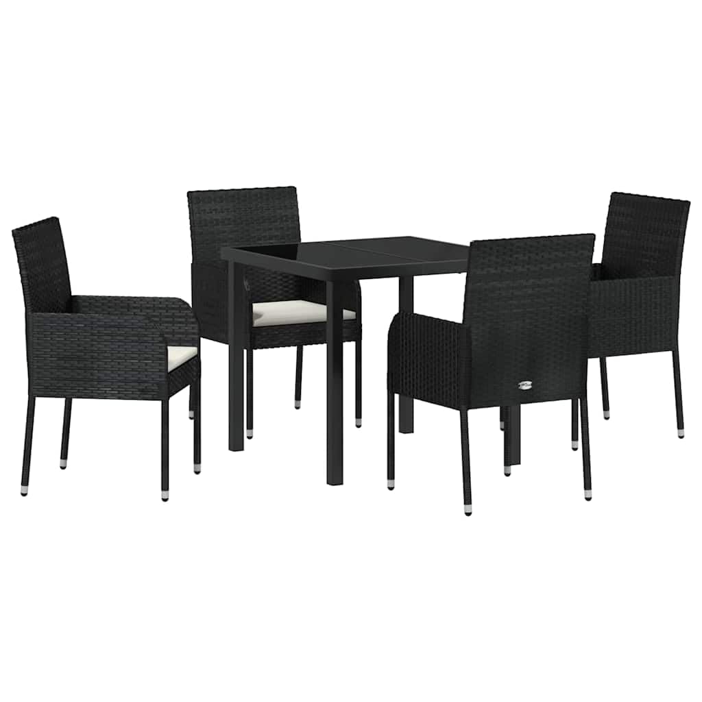 Salon de salle à manger pour jardin avec coussins confortables