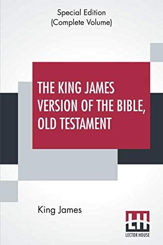 Buy The King James Version Of The Bible, Old Testament (Complete ...