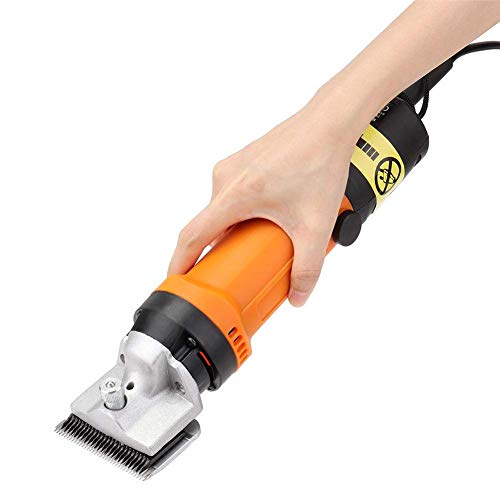 GJR-TIMAOJI Professional Electric Horse Shears Horse Hair Clippers,690W & 6 Speed Adjustable, for Shaving Fur in Donkey Alpacas Llamas and Other Farm Livestock Pet,US110V