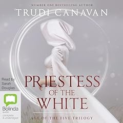 Priestess of the White Audiolibro Por Trudi Canavan arte de portada