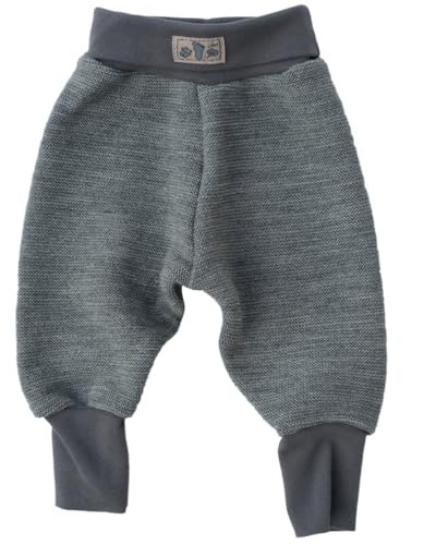 Pantalon tricoté Lilano pour soulager le ventre de bébé avec sa taille au nombril souple