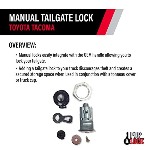 Pop & Lock Pl5400Conv Codeable Lock Conversion Kit For Toyota Tacoma (Works With Pl5500) #TOP2