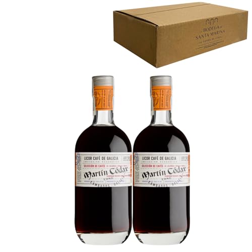 Licor de Café de Galicia - Celebra los momentos especiales con el licor perfecto Pack 2-70cl
