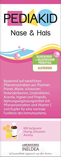 Pediakid Nase & Hals - Befreit und beruhigt die Atemwege bei Babys & Kindern (1 x 125 ml)