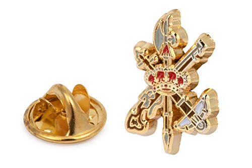 Gemelolandia | Pin Escudo de la Legión Color 16 mm | Pines Originales Para Regalar | Para las Camisas, la Ropa o para tu Mochila | Detalles Divertidos