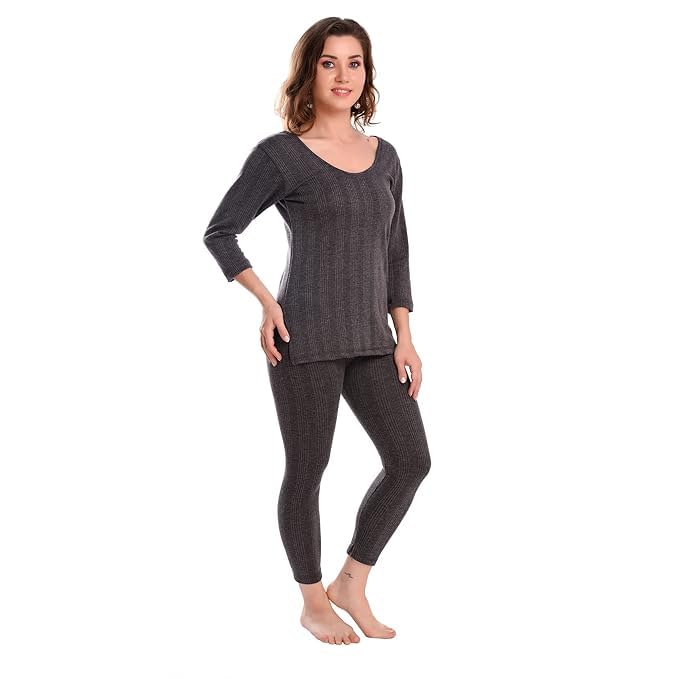 Women Thermal Underwear Women Ultra-Soft Base Layer Set of 1-image-40
