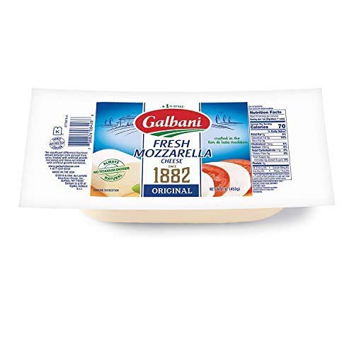 Galbani Fresh Mozzarella Cheese Log, 16oz. Grocery & Gourmet Food