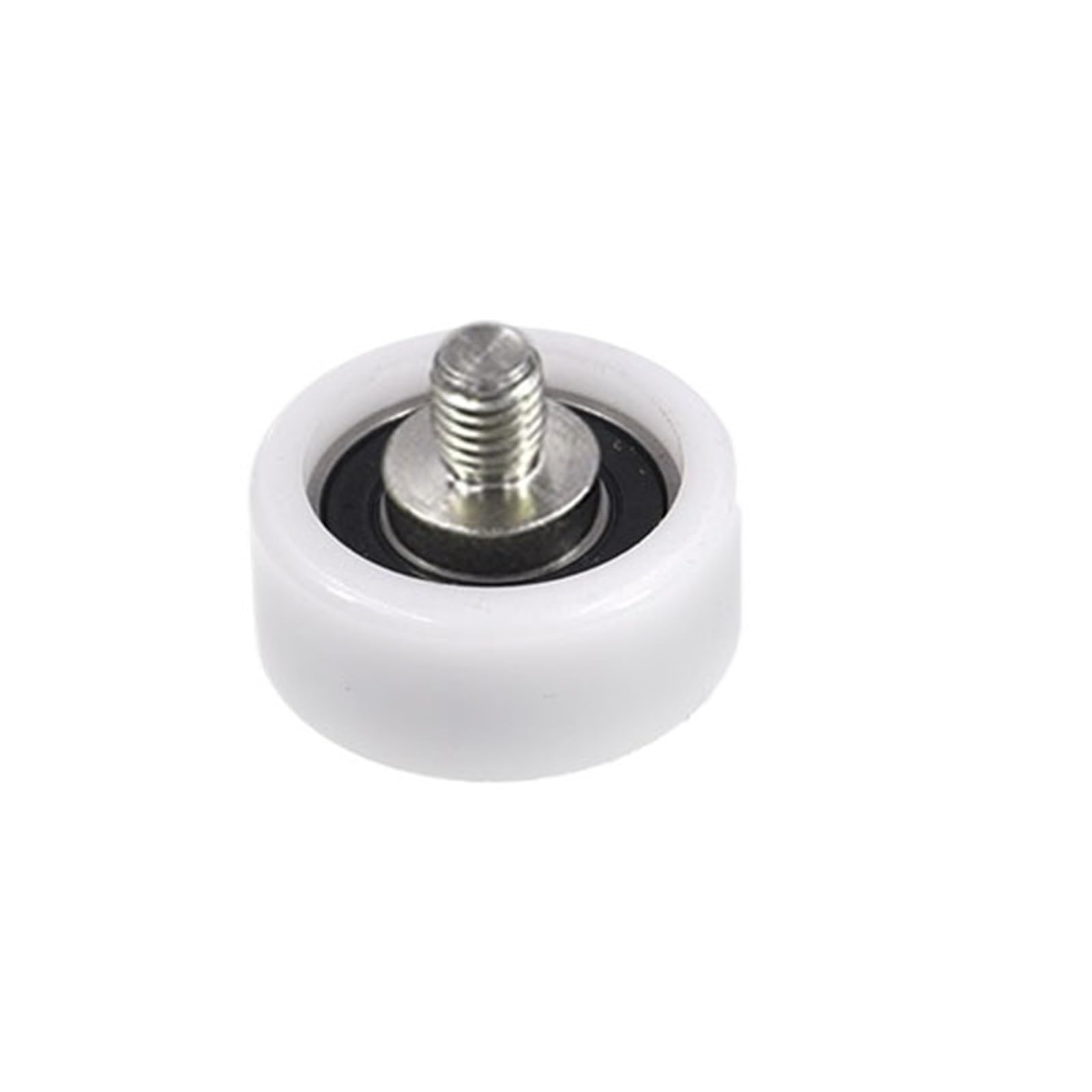 EXBWXNIL Externally Threaded POM Plastic Bearing BS620150-20C1L12M10 high wear-Resistant Nylon Guide Wheel