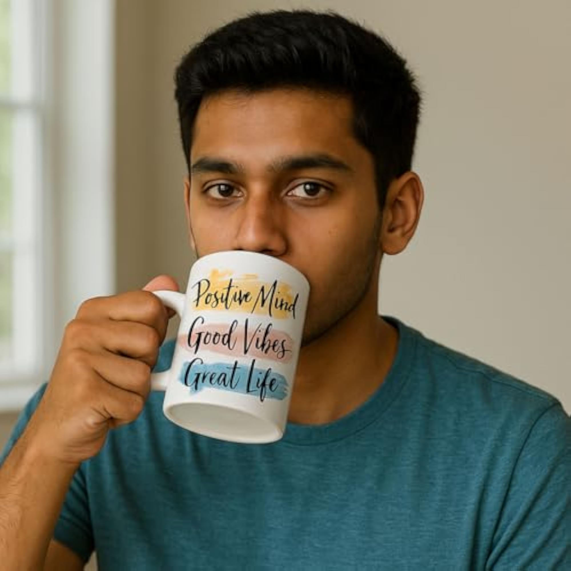 Positive Affirmation Coffee Mug, 300ml Premium Ceramic Cup