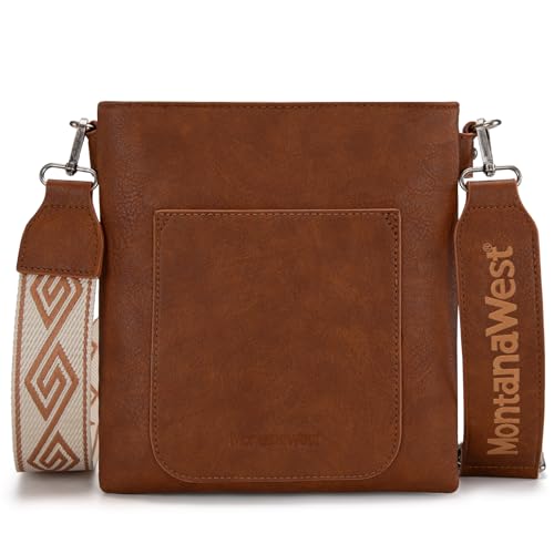 Image of Montana West Crossbody Bags for Women Multi Pocket Cross Body Bag Purses with Guitar Strap