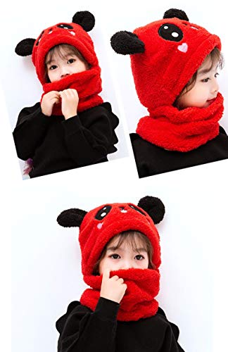 WSLCN Conjunto de cachecol infantil unissex para meninos e meninas, D, S (1-5 Years)