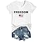 FITCOFF Freedom T-Shirt Pray Shirt Support American Values Tshirt Patriotism T Shirt