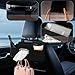 toresper Car Back Seat Organizer with Tissue, Car Seat Back Tissue Box and Storage Hook, Multifunctional Car Organizer for Hold Phone,Drinks,Handbag,Compatible with Most Vehicles (Black)