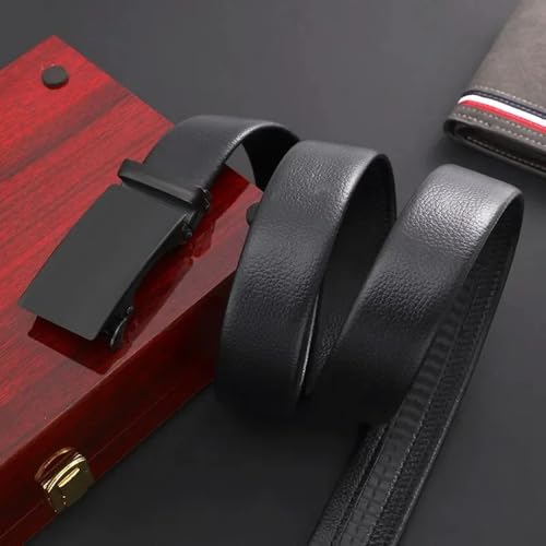 Men Belt Metal Automatic Buckle Belt PU Fashion Style Quality Belts for Men3