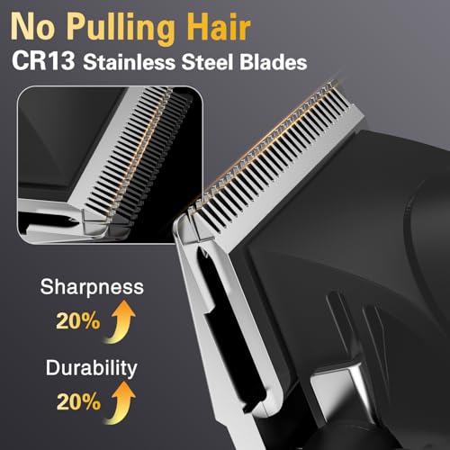TRANSFORMERS Cordless Hair Clippers for Men, Hair Trimmer for Men - image 2