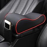 Il materiale morbido ti rende più rilassato, aggiunge comfort al tuo braccio. Superficie in PU con funzione impermeabile, Proteggi la copertura originale del bracciolo dell'auto.