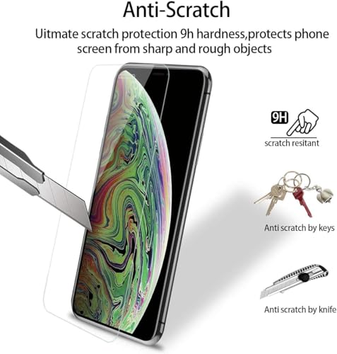 Image of AIBEX Tempered Glass for Apple iPhone 11 / Apple iPhone XR | 9H Hardness | Anti-Glare & Anti-Fingerprint | Water Resistant | Edge-to-Edge Full Screen Protector | Bubble-Free Installation