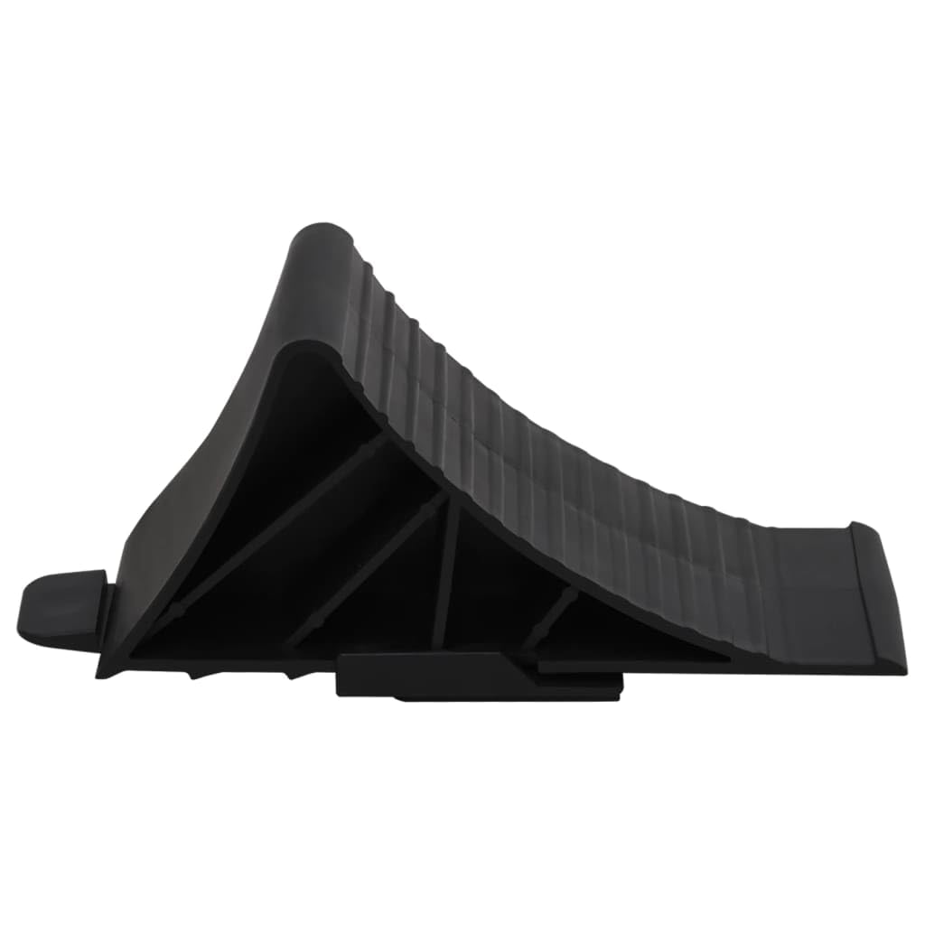 vidaXL Calzos para Ruedas 2 Unidades plástico 25x10x11,5 cm