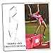 MAJORMENCH High Jump Training Foam Elastic Bar Portable Flexible Design for Boy Girl and Adults Outdoor Safety Equipment for Enhanced Performance and Support