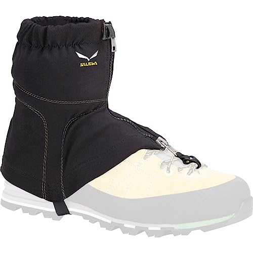 SALEWA Approach Ghetta, Unisex Adulto, Black, Taglia Unica