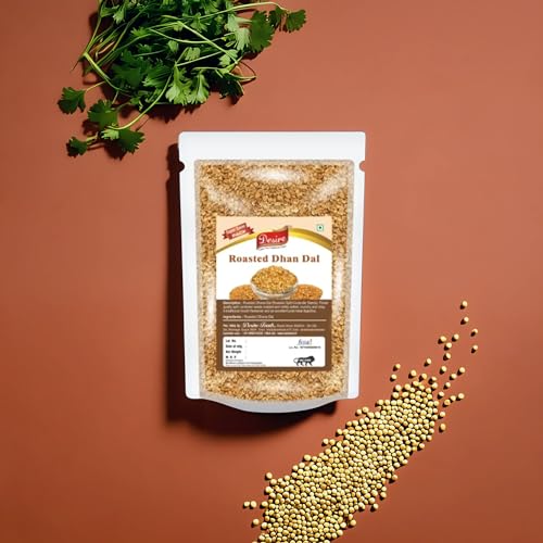 Image of Desire Roasted Dhana Dal (Roasted Split Coriander Seeds) 200 Gram