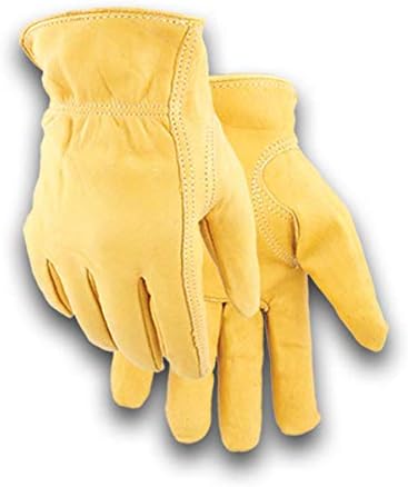 Leather Work Glove - 851 WINTER LINED Warm Elkskin Leather, Guantes de Trabajo para Hombre Construction, DIY