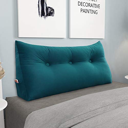 image for VERCART Large Wedge Pillow Decorative Body Throw Pillows Bed Backrest 