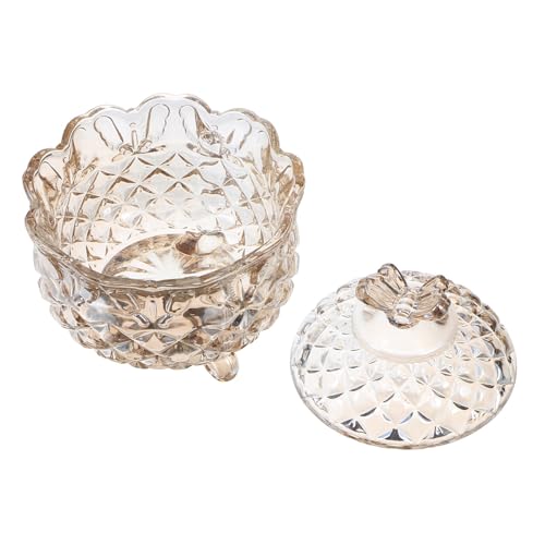 CRAFTHROU �u���E���̃K���X���L�����f�B�W���[ 280ML ���f�U�C���̑����I�R���p�N�g�ȕۑ��r �Ƒ��̏W�܂��N���X�}�X�p�[�e�B�[�ɍœK�ȐH�i���[�e��