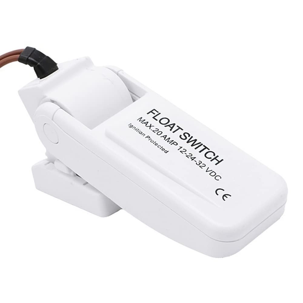 12V 1100GPH Pompa di sentina automatica per barca Interruttore a galleggiante Interruttori di sentina Sensore di flusso per pompa dell'acqua elettrica