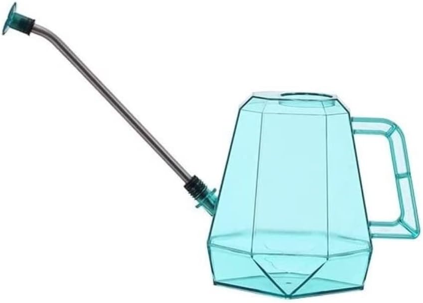 Watering Can Flower Plant Watering Can Stainless Steel Long Mouth Plastic Watering Pot Household Watering Gardening Tools Watering Bottle Watering Tool(Blue)