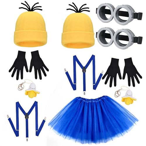 Halloween Costumes for Adult, Couples Costumes for Adults Funny Duo Halloween Costumes Accessories Party Cosplay Set（11 Pcs）
