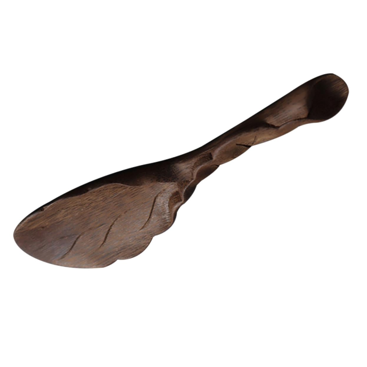 Happyyami Tea Spoon Carved Tea Scoop Salt and Coffee for Home