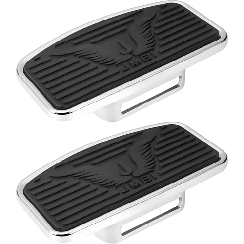 Image of Adjustable Motorcycle Floorboards, Universal Driver & Passenger Foot Pegs Footboard Accessories Compatible with Honda VTX1300 /1800 Shadow 1100 Yamaha V Star 650 Suzuki C50 Kawasaki (Eagle)