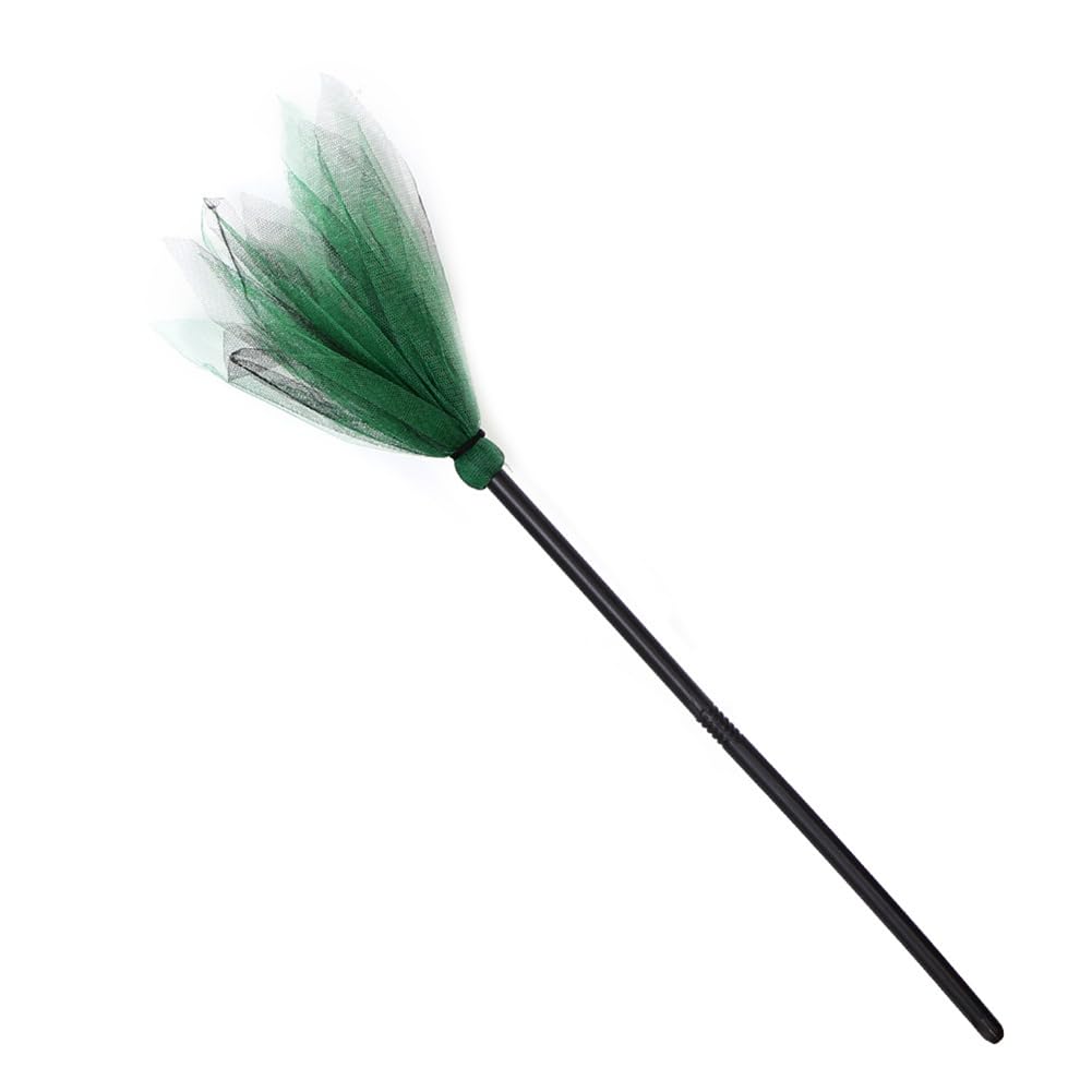 Halloween Witch Broom Zcargel Children Halloween Witch Broom Plastic Witch Broom Prop Halloween Detachable Witch Broom Party Decorations Flying Witch Broom Cosplay Wizard Broom Toy