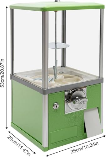 Commercial Gumball Vending Machine with Secure Locks - Perfect for Parties, Events, and Family Entertainment - Durable, Easy to Use, Ideal for Candy and Capsule Dispensers