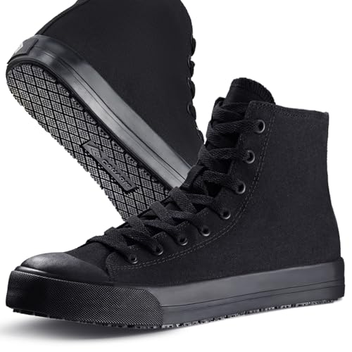 Convole Non-Slip Work Shoes for Men & Women, Unisex Oil & Water Slip-Resistant Sneakers for Food...