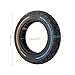 RiToEasysports Electric Scooter Solid Tire, 10x2.125 Rubber Front Rear Tubeless Wheels Tyre for M4 for M365 Electric Scooter