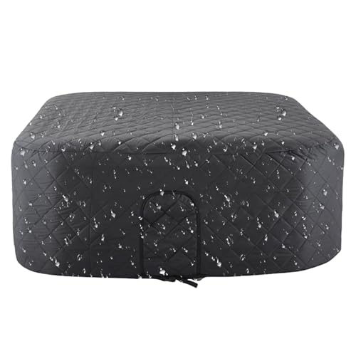 Cubierta aislante de ahorro de energía - Cubierta plegable de invierno para spas | para spa inflable de 145 cm para jardín de invierno y exterior