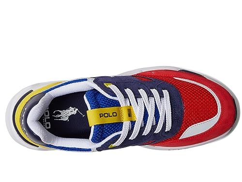 Image of POLO RALPH LAUREN Suede Leather Mesh-Polo Jgr Pp-Sneakers-Low Top Lace