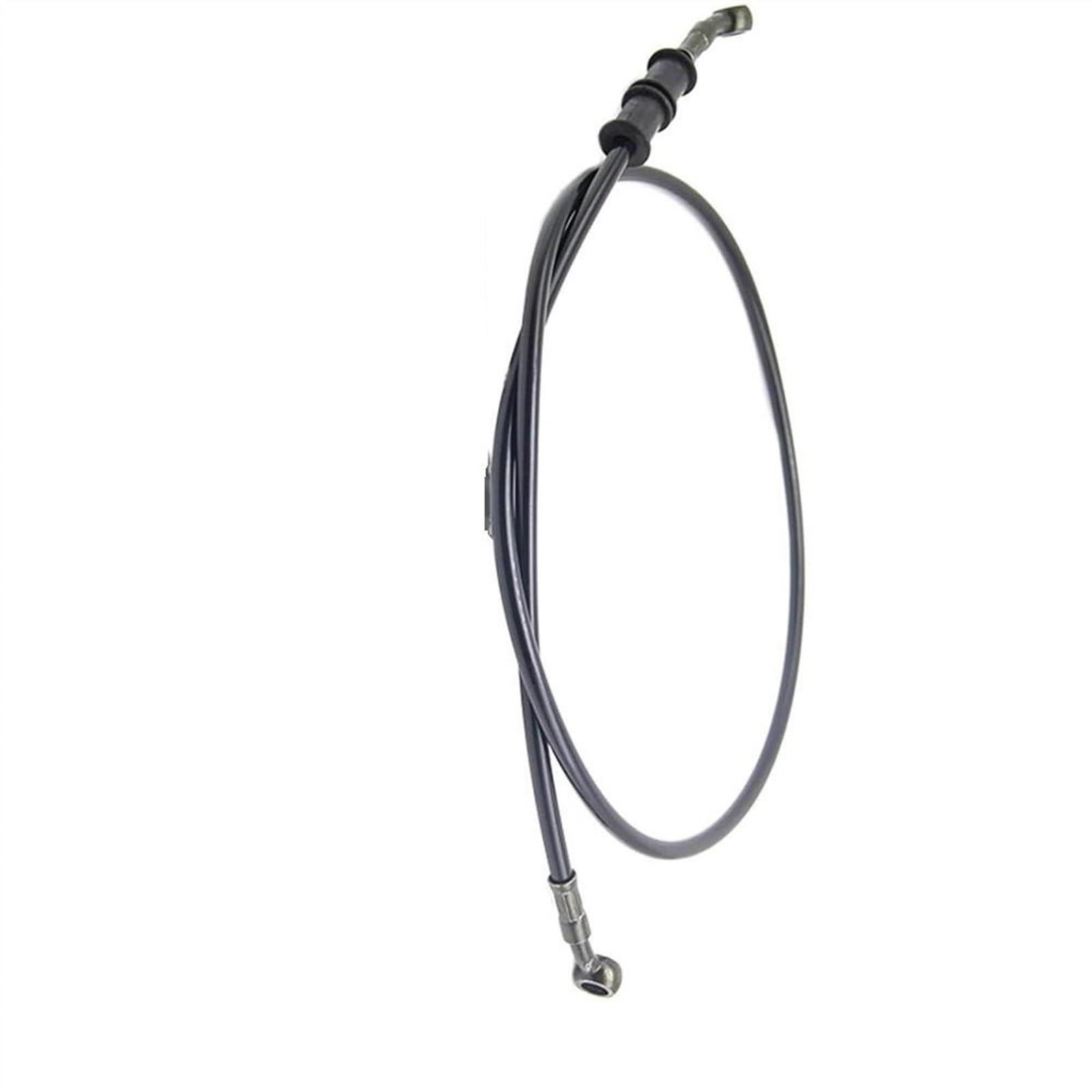Motorbike Part 100mm~5000mm 28 Degrees Inner Diameter 10mm Braided Oil Hose Motorcycle Steel Brake Clutch Pipe Line(2300mm)