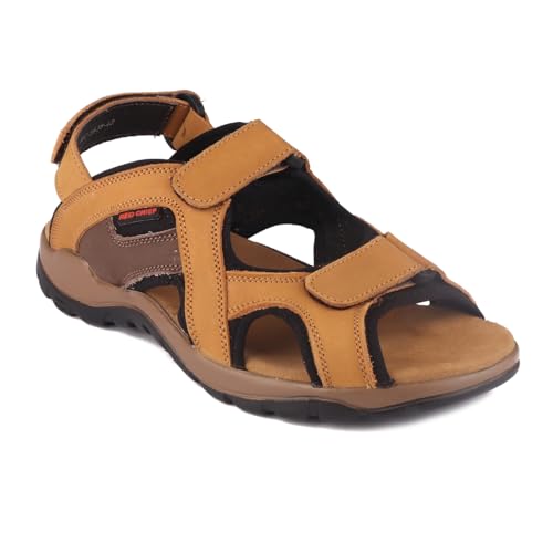 Image of Red Chief Leather Sandals for Men
