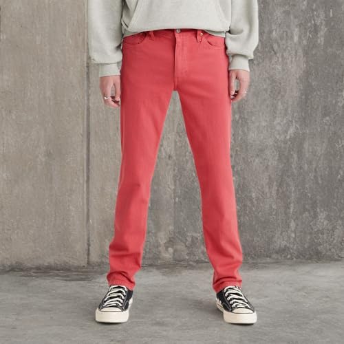Image of Levi's Men's 511 Slim Fit Stretch Jeans, (New) Garnet Rose, 42W x 32L