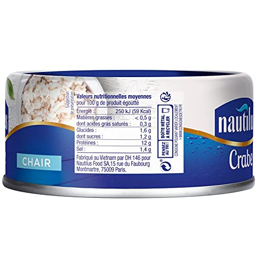 NAUTILUS CHAIR DE CRABE 100% 105G - NAUTILUS - LOT DE 3 - Offre Special