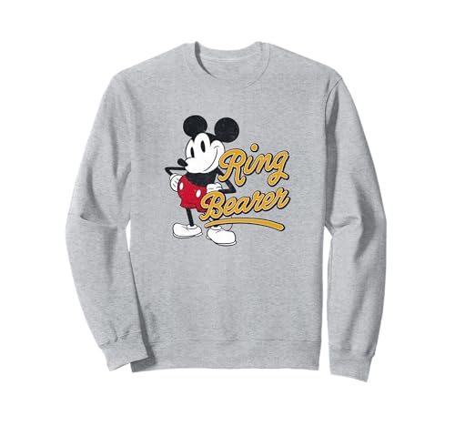 Mickey Mouse sweatshirt ring bearer cadeau original pour garçon d'honneur
