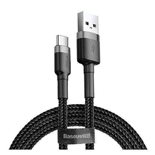 Baseus High Density Nylon Braided Usb To Type-C Dual Mode Fast Charging Cable For Charging Adapter (Black, 2M, 2A) (B081L9VBZX) Amazon Price History, Amazon Price Tracker